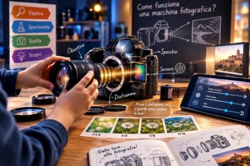 Dalla luce all'immagine - La macchina fotografica